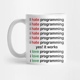 I love programming Mug